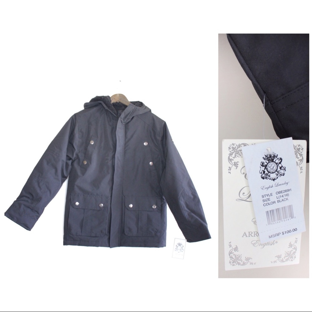 NWT English Laundry Winter Jacket Boys Large